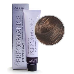 Ollin PERFORMANCE 6/0 темно-русый Перманентная крем-краска для волос 60мл