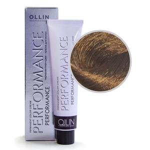 Ollin PERFORMANCE 6/3 темно-русый золотистый Перманентная крем-краска для волос 60мл