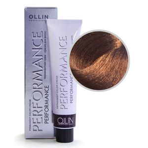 Ollin PERFORMANCE 7/77 русый интенсивно-коричневый Перманентная крем-краска для волос 60мл