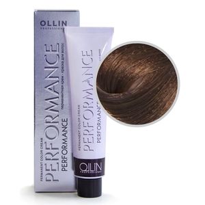 Ollin PERFORMANCE 7/7 русый коричневый Перманентная крем-краска для волос 60мл