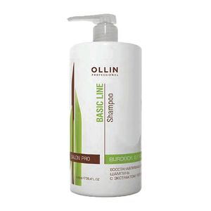Ollin Professional BASIC LINE Восстанавливающий шампунь с экстрактом репейника 750мл