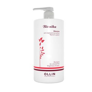 Ollin Professional BioNika Шампунь для окрашенных волос Яркость цвета 750мл