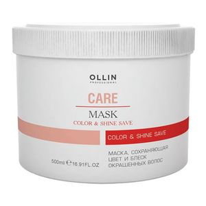 Ollin Professional CARE Маска, сохраняющая цвет и блеск окрашенных волос 500мл