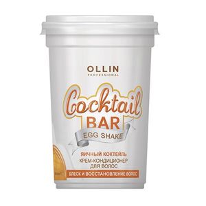 Ollin Professional Cocktail BAR Крем-кондиционер для волос Яичный коктейль блеск и восстановление волос 500мл