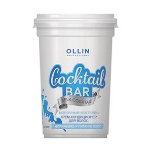 Ollin Professional Cocktail BAR Крем-кондиционер для волос Молочный коктейль увлажнение и питание волос 500мл