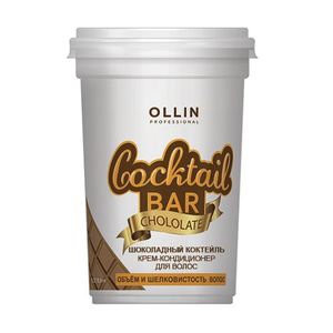 Ollin Professional Cocktail BAR Крем-кондиционер для волос Шоколадный коктейль объём и шелковистость волос 500м