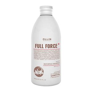 Ollin Professional FULL FORCE Интенсивный восстанавливающий шампунь с маслом кокоса 300мл