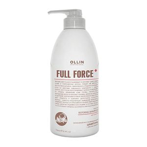 Ollin Professional FULL FORCE Интенсивный восстанавливающий шампунь с маслом кокоса 750мл