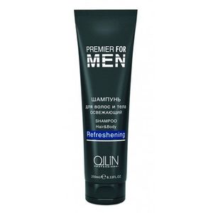 Ollin Professional PREMIER FOR MEN Шампунь для волос и тела освежающий 250мл