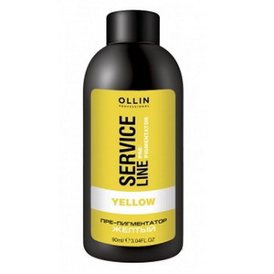 Ollin Professional SERVICE LINE Флюид-препигментатор желтый 90мл