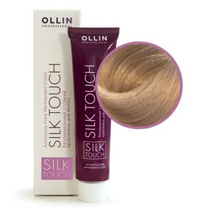 Ollin SILK TOUCH 9/21 блондин фиолетово-пепельный Безаммиачный стойкий краситель для волос 60мл