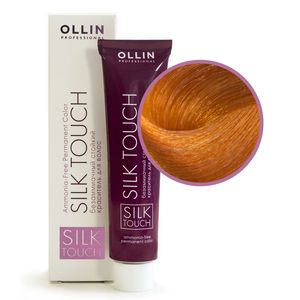 Ollin SILK TOUCH 9/43 блондин медно-золотистый Безаммиачный стойкий краситель для волос 60мл