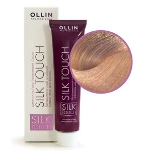 Ollin SILK TOUCH 9/5 блондин махагоновый Безаммиачный стойкий краситель для волос 60мл