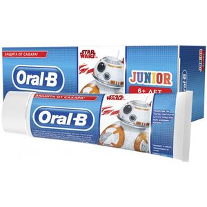 Oral-B Зубная паста Junior для детей с 6 лет Нежная мята 75мл