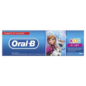 Oral-B Зубная паста Kids для детей с 3 лет Легкий вкус 75мл