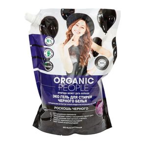 Organic people ЭКО Гель для стирки черного белья 2л
