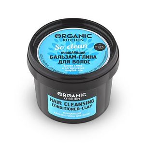 Organic Shop Очищающий бальзам-глина для волос So clean 100 мл