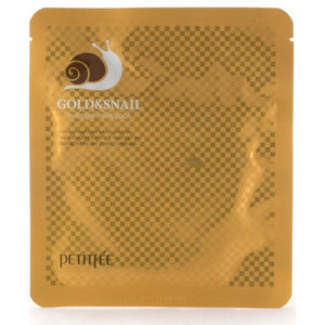 Petitfee Маска для лица гидрогелевая Gold&Snail Transparent Gel Mask Pack 1 шт.