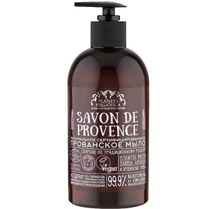 Планета органика Мыло прованское Savon de Provence 500 мл