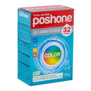 Posh One Color Стиральный порошок для цветного белья 1кг