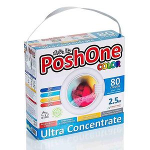 Posh One Стиральный порошок для цветного белья 2.5кг