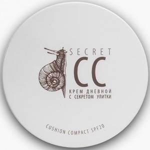 Premium Скини Кушон компакт SPF-20 дневной Secret Cream с секретом улитки 15мл
