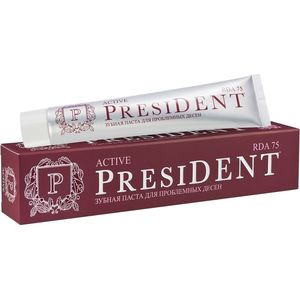 President Active зубная паста 75мл