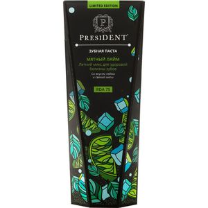 President Limited Edition Зубная паста Мятный лайм 75мл
