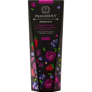 President Limited Edition Зубная паста Ягодный смузи 75мл