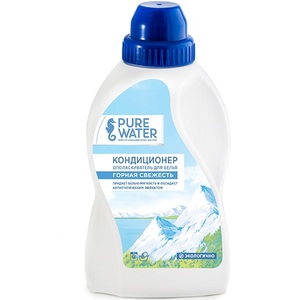 Pure Water Кондиционер-ополаскиватель для белья Горная свежесть 480 мл