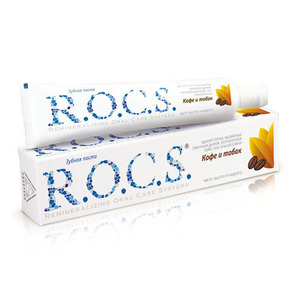 Рокс/Rocs Зубная паста Рокс Кофе и табак 74 гр.