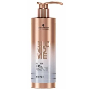 Schwarzkopf BlondMe Blush Wash Бессульфатный смываемый тонер Серебро 250мл