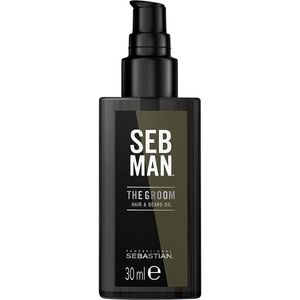 Sebastian SEBMAN THE GROOM Масло для ухода за волосами и бородой 30мл