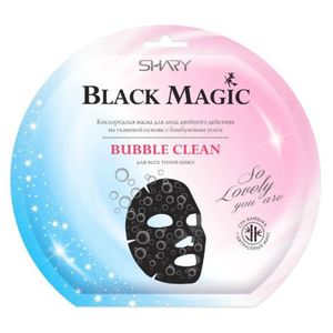 Shary Black magic Кислородная маска для лица BUBBLE CLEAN 20г