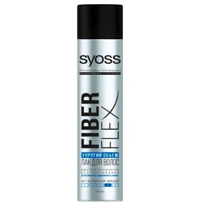 Syoss FiberFlex Упругий Объем лак для волос экстрасильной фиксации  400 мл