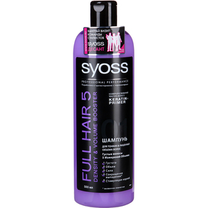 Syoss FULL HAIR 5 Шампунь для тонких и лишенных объема волос 500мл