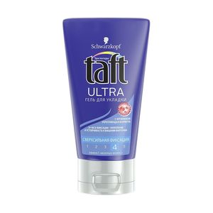 Taft Ultra Гель для укладки эффект мокрых волос сверхсильная фиксация 150мл