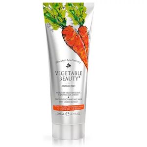 Vegetable Beauty Маска для лица очищающая успокаивающая с экстрактом моркови 200мл