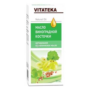 Витатека масло виноградных косточек косметическое с витаминно-антиоксидантным комплексом 30мл