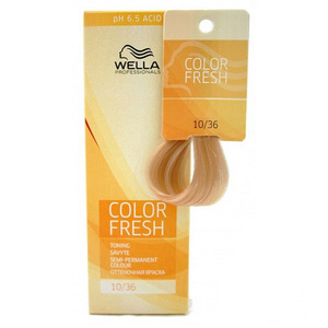 Wella COLOR FRESH Оттеночная краска 10/36 дюна 75мл