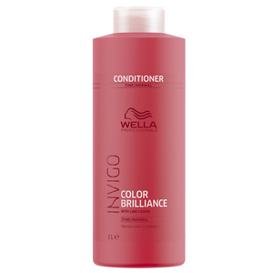 Wella Invigo Color Brilliance Бальзам-уход для защиты цвета окрашенных нормальных и тонких волос 1000мл