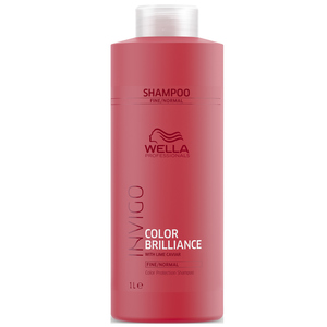 Wella Invigo Color Brilliance Шампунь для окрашенных нормальных и тонких волос 1000мл