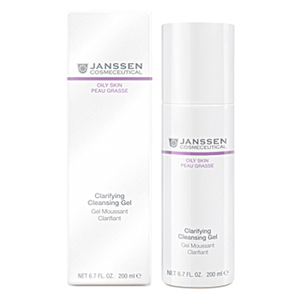 Янсен/Janssen Очищающий гель для жирной кожи 200 мл