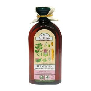 Зеленая аптека шампунь Лопух/протеины пшеницы против выпадения волос 350 мл