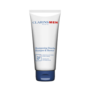 CLARINS Тонизирующий шампунь-гель для волос и тела для мужчин Clarinsmen