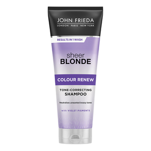 JOHN FRIEDA Шампунь для восстановления и поддержания оттенка осветленных волос SHEER BLONDE СOLOUR RENEW