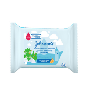 JOHNSON'S BABY Детские влажные салфетки Pure Protect