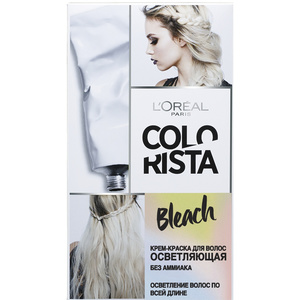 L`OREAL Крем-краска для волос осветляющая "Colorista Bleach" без аммиака