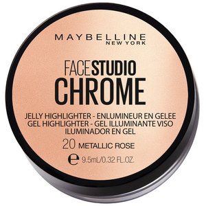 MAYBELLINE NEW YORK Гелевый хайлайтер "Face Studio Chrome"