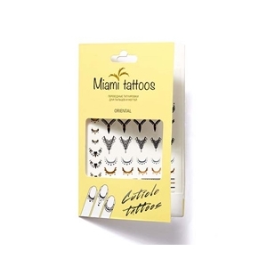 MIAMI TATTOOS Флэш тату для пальцев и ногтей Oriental_Cuticle Tattoo